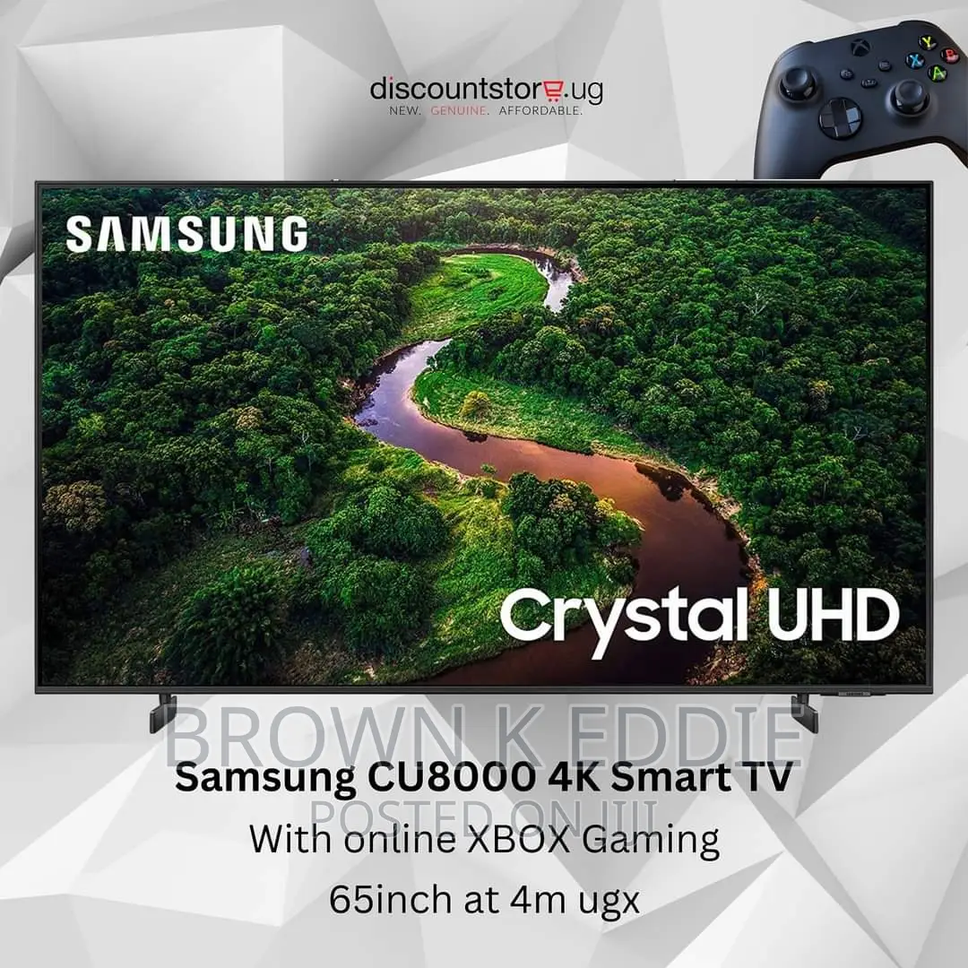 65inch Samsung CU8000 Crystal UHD Smart TV