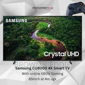 65inch Samsung CU8000 Crystal UHD Smart TV