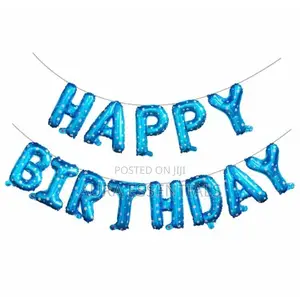 17-inch Happy Birthday Foil Balloons