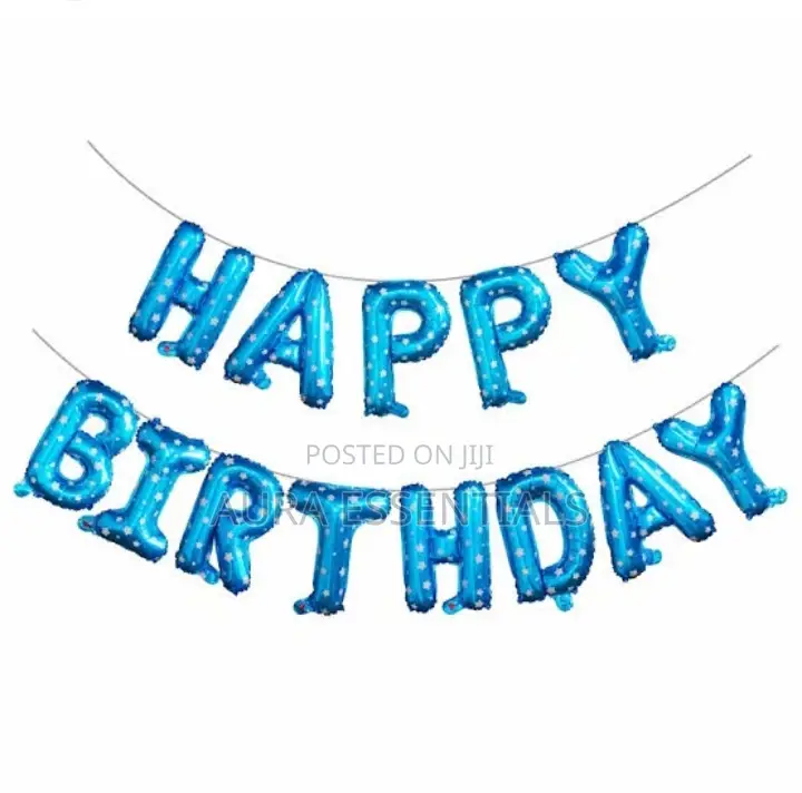 17-inch Happy Birthday Foil Balloons