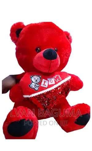 "I Love You" Red Teddy Bear - Big Size