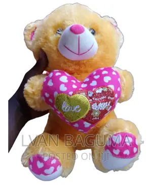 Love You" Teddy Bears - Small-Medium Size, Different Colors