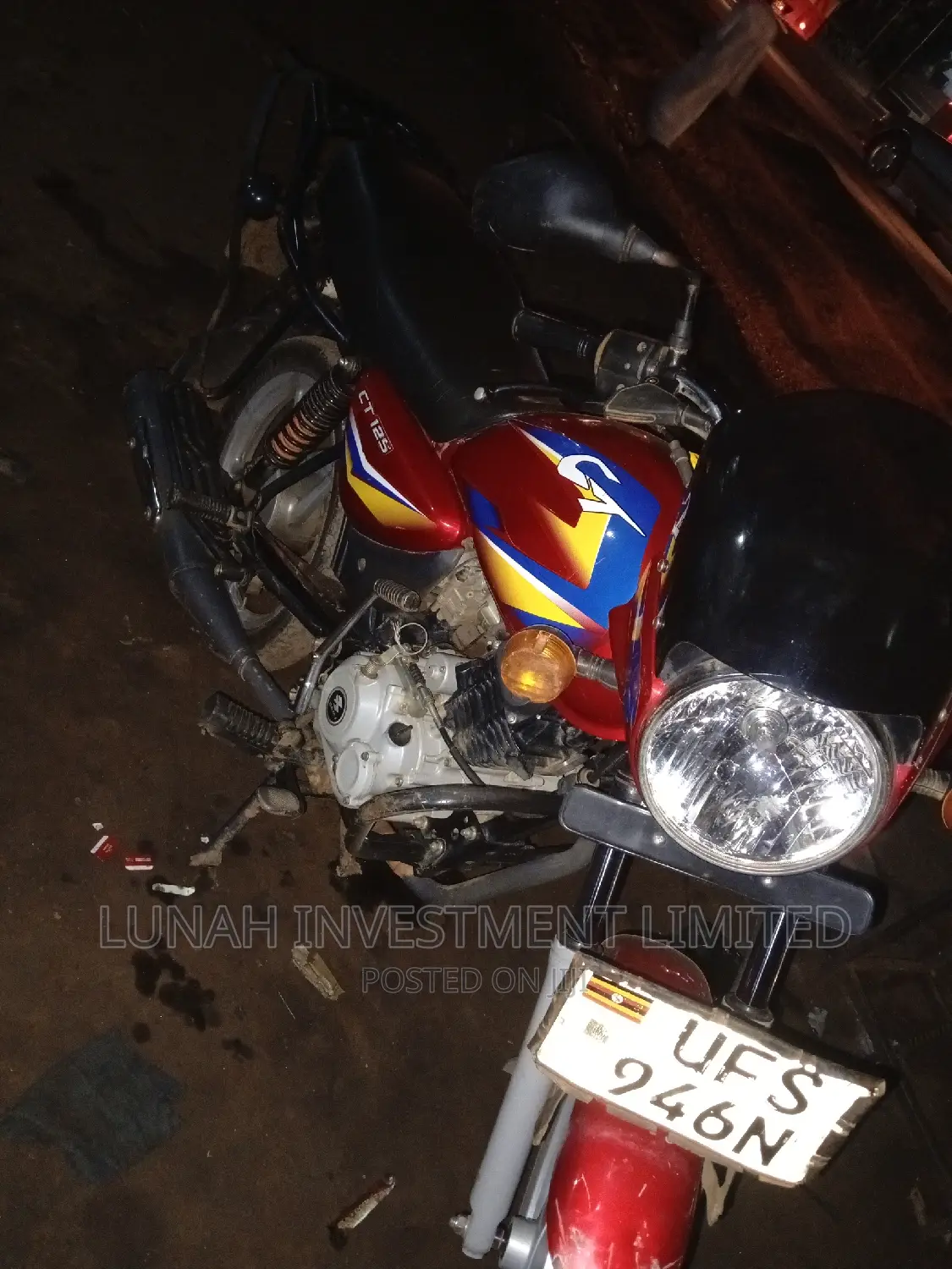 Bajaj CT 110X 2023 Red