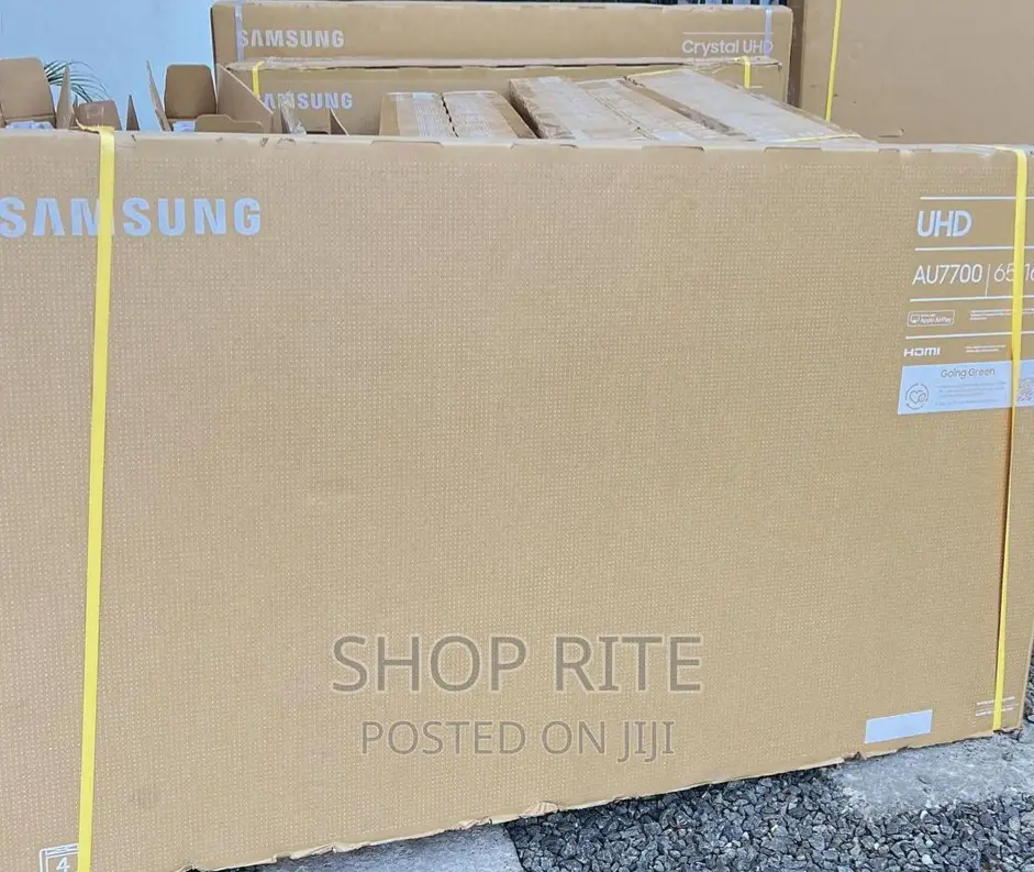 Samsung 65inches Crystal Uhd Smart TVS ORIGINAL