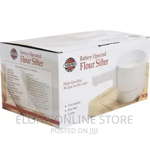 Battery Powered Flour Sitter