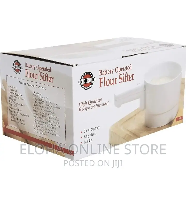 Battery Powered Flour Sitter
