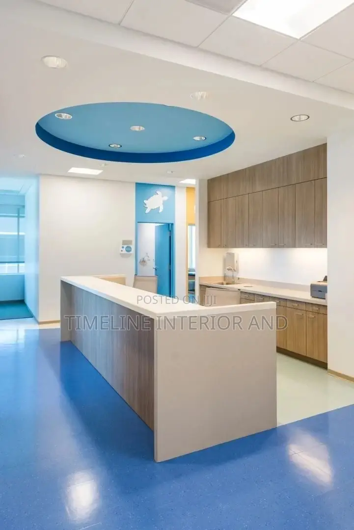 Reception Executives Gypsum Ceiling.