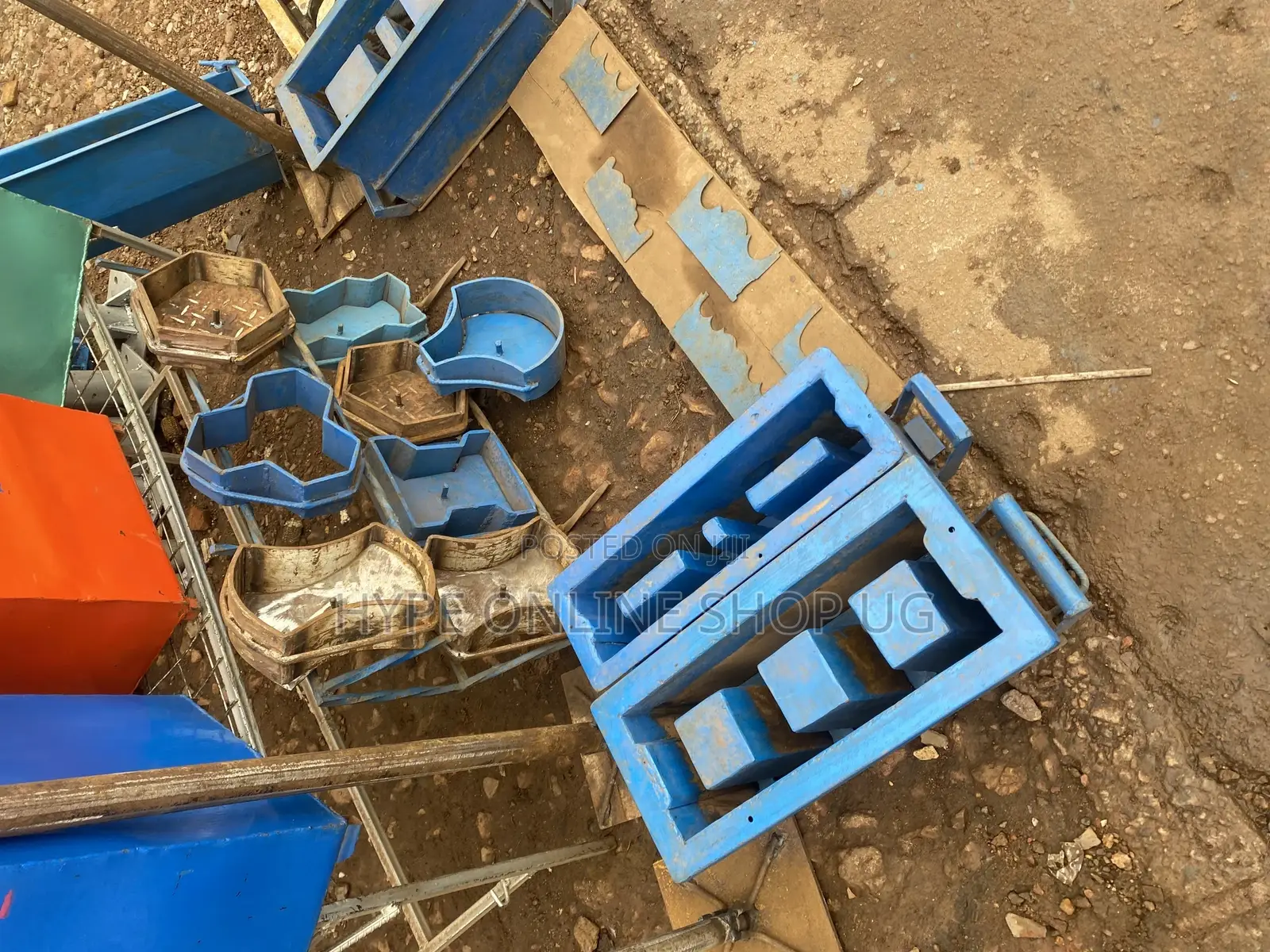 Concrete Blocks Heavy Machine
