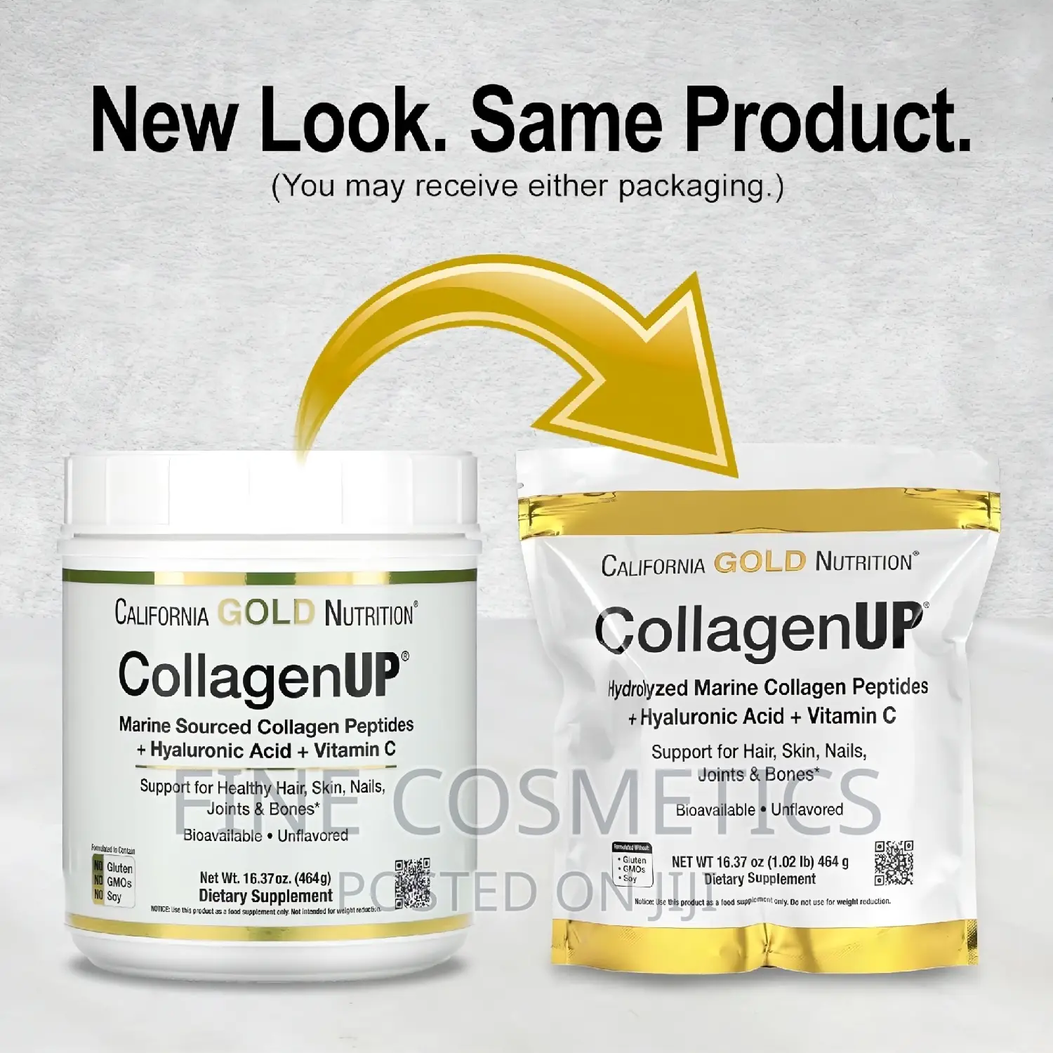 COLLAGEN UP PEPTIDES POWDER for Healthy Skin, Hair and Nails