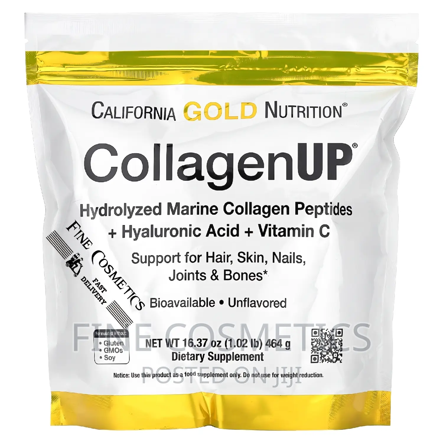 COLLAGEN UP PEPTIDES POWDER for Healthy Skin, Hair and Nails