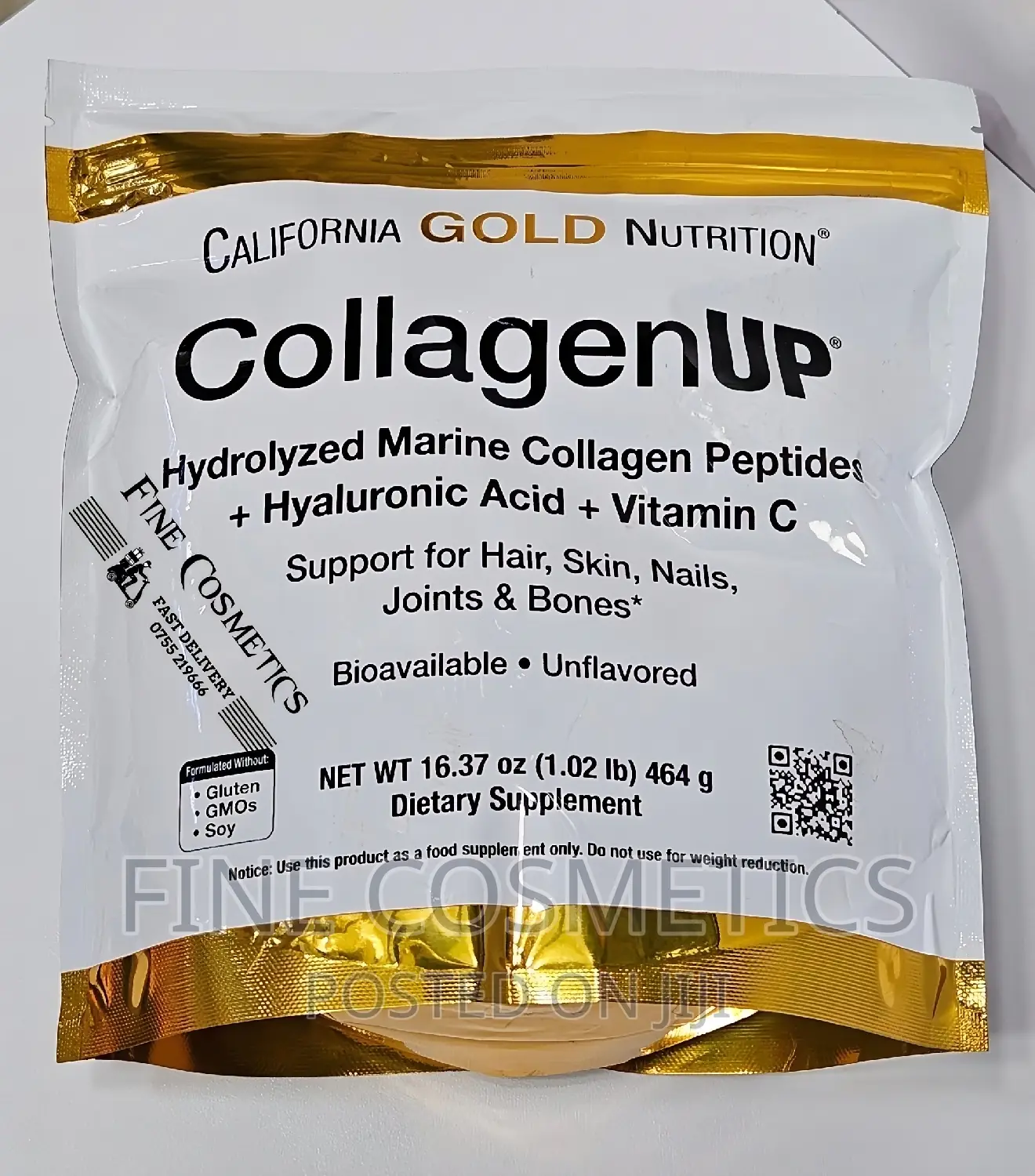 COLLAGEN UP PEPTIDES POWDER for Healthy Skin, Hair and Nails