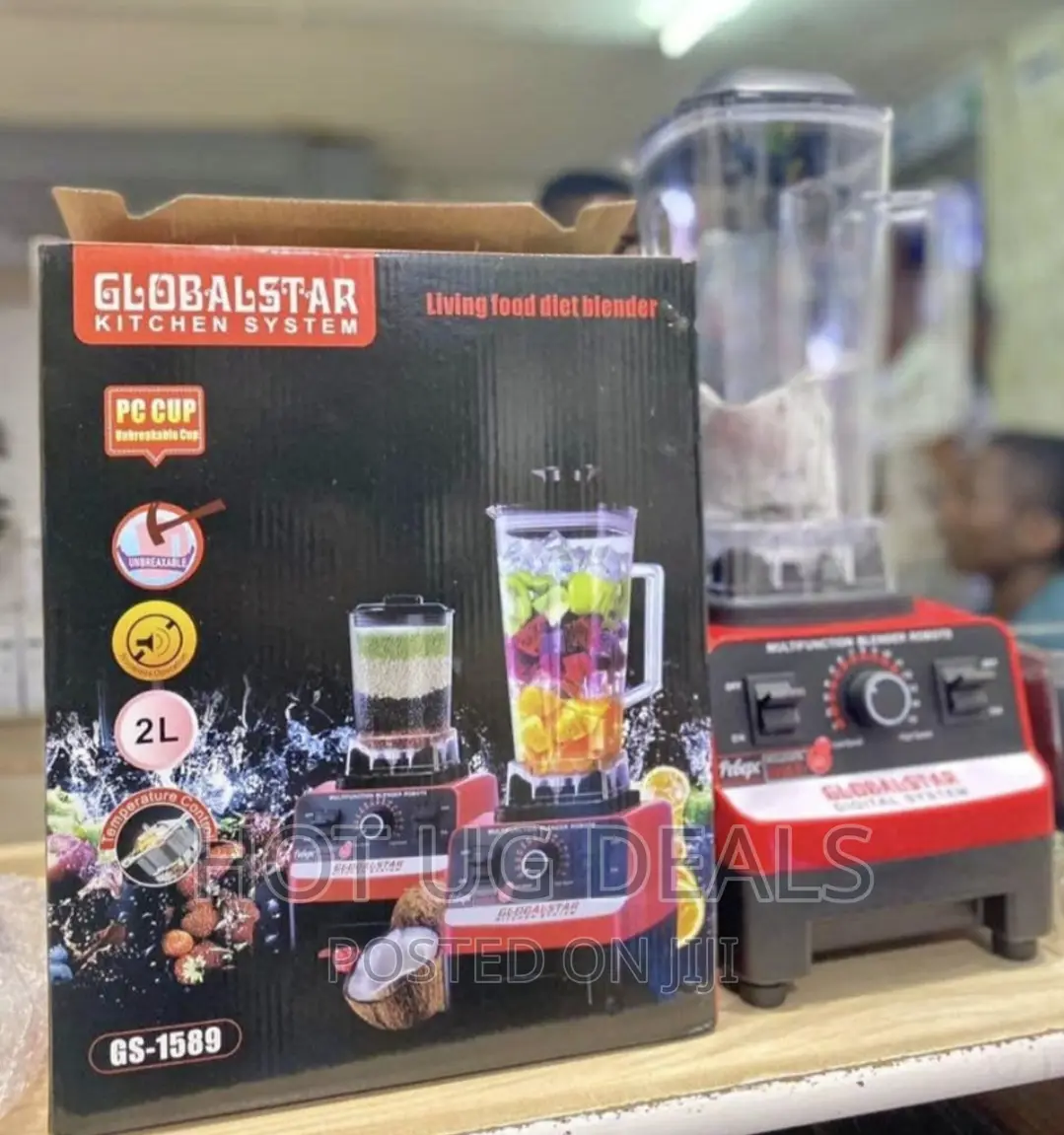 Globalstar Commercial Blender 2litres | Gs-1589 - Red