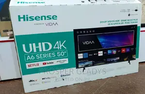 Hisense 50 Inches Led Smart Digital Flat Screen Flameless.