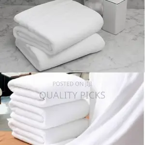 White Cotton Bathroom Towel