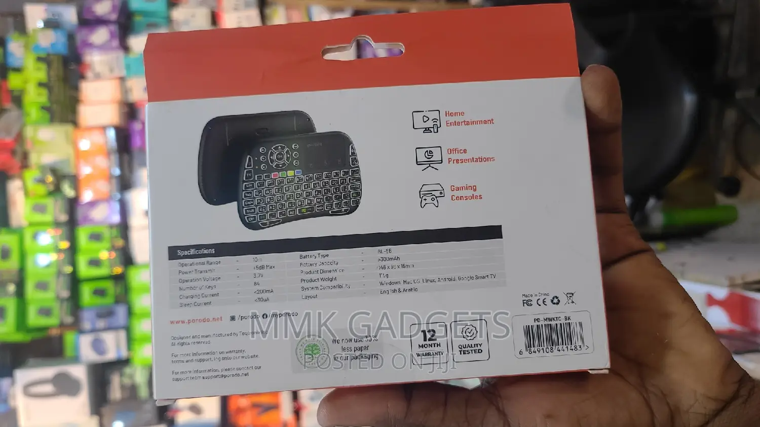 Porodo Universal Keyboard Remote