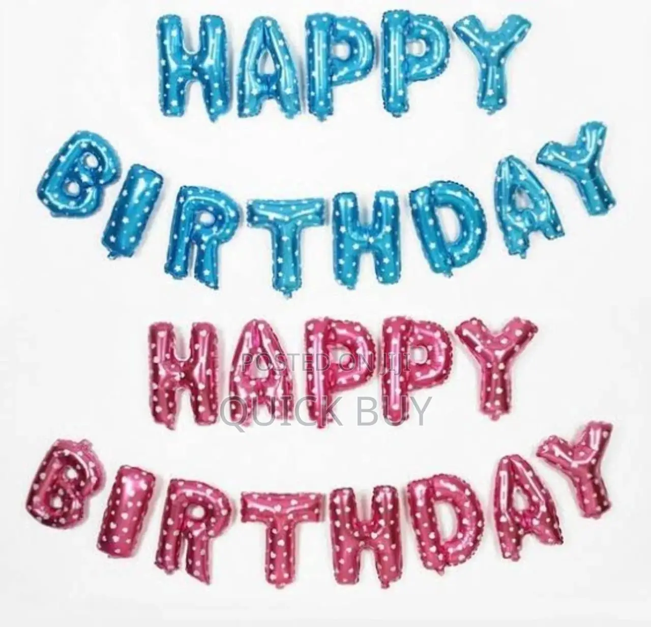 17-Inch Happy Birthday Foil Balloons