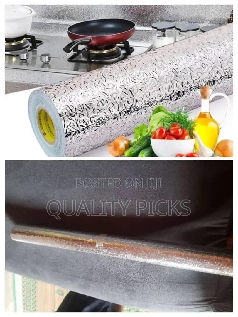 Kitchen Aluminum Wallpaper