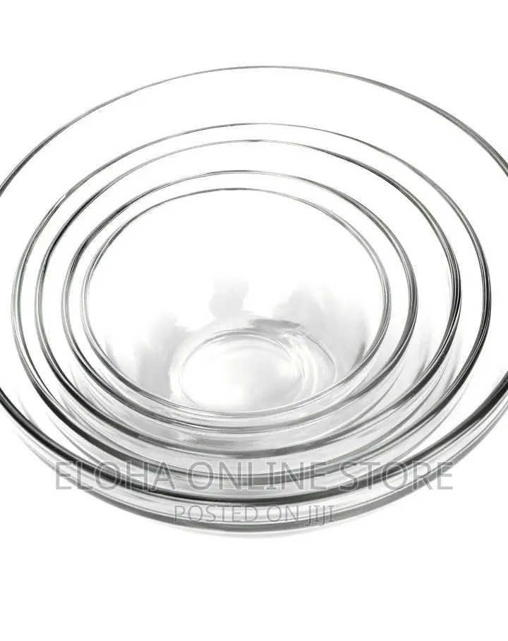 5 PCS Glass Bowl Set