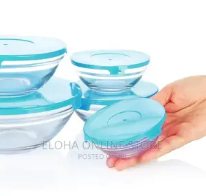 5 PCS Glass Bowl Set