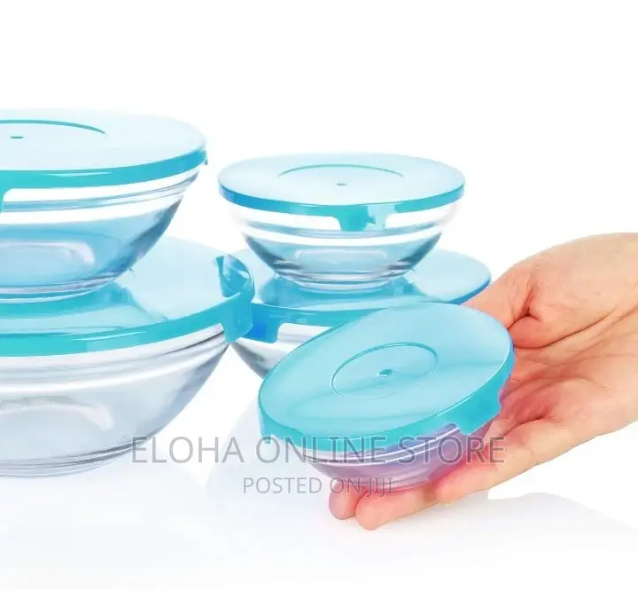 5 PCS Glass Bowl Set