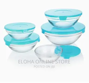 5 PCS Glass Bowl Set