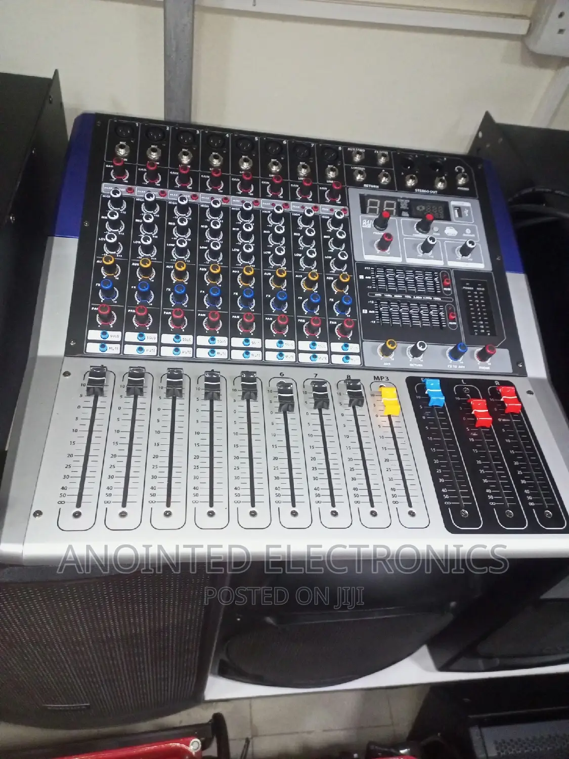 Amp Mixer 8 Channels