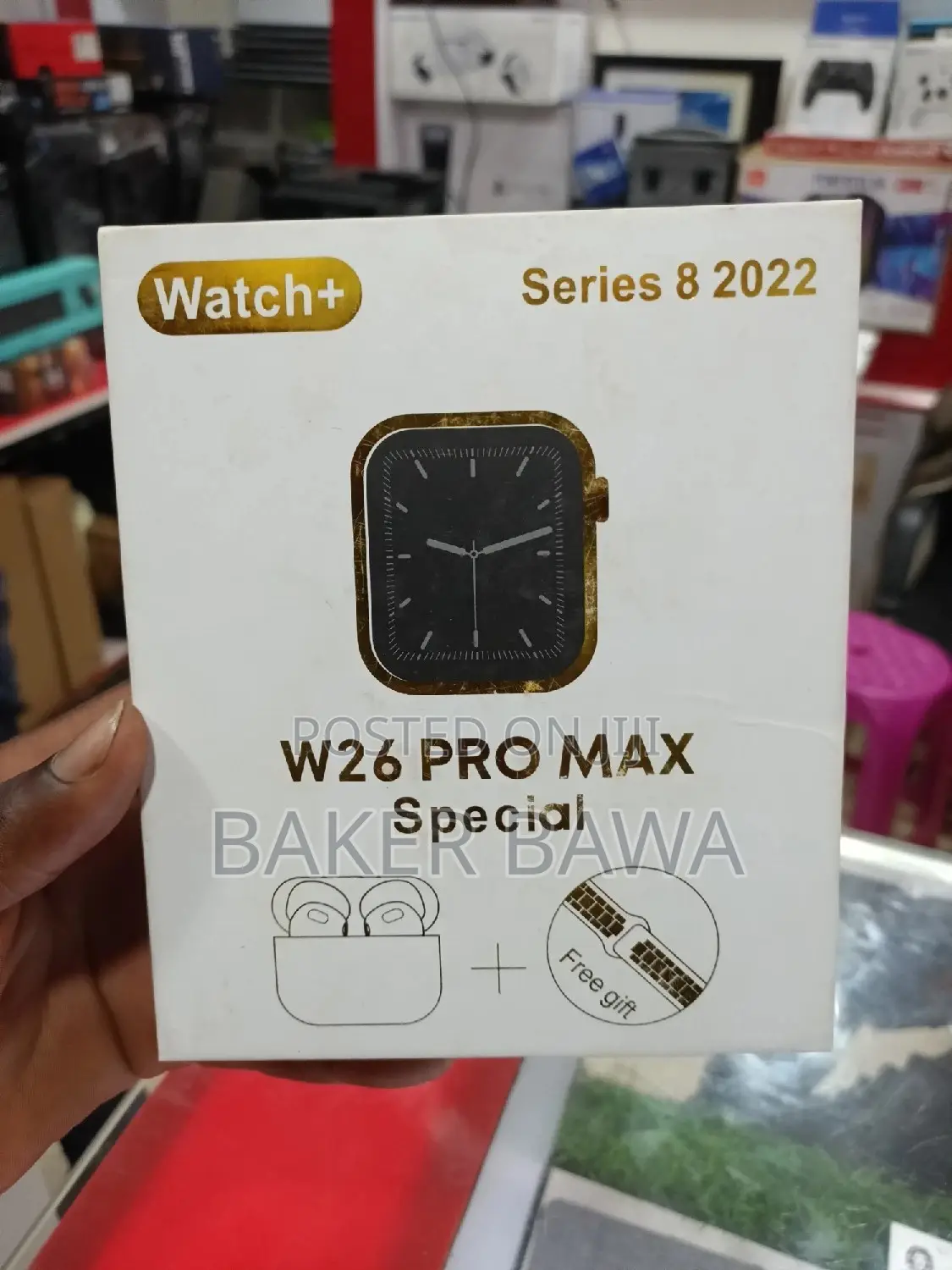 Smart Watch New Model Comes With Airpods