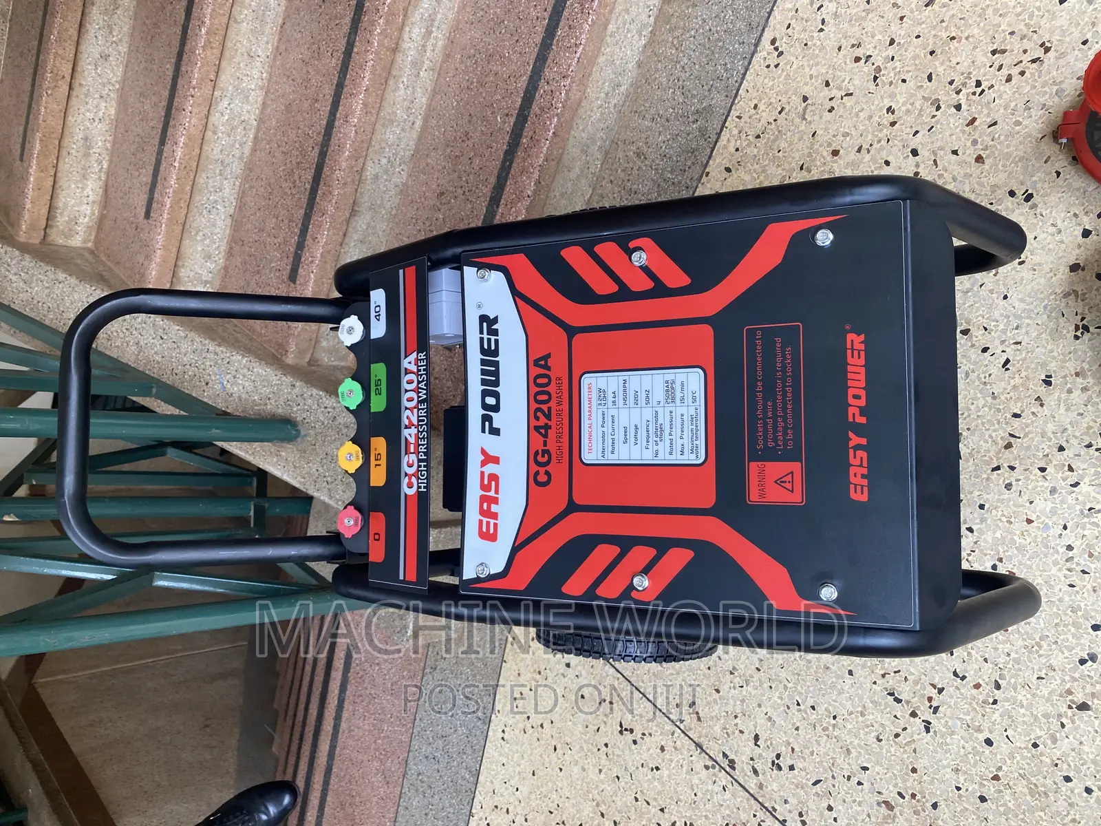 Car Washer Heavy Duty 4200psi (4hp Motor)