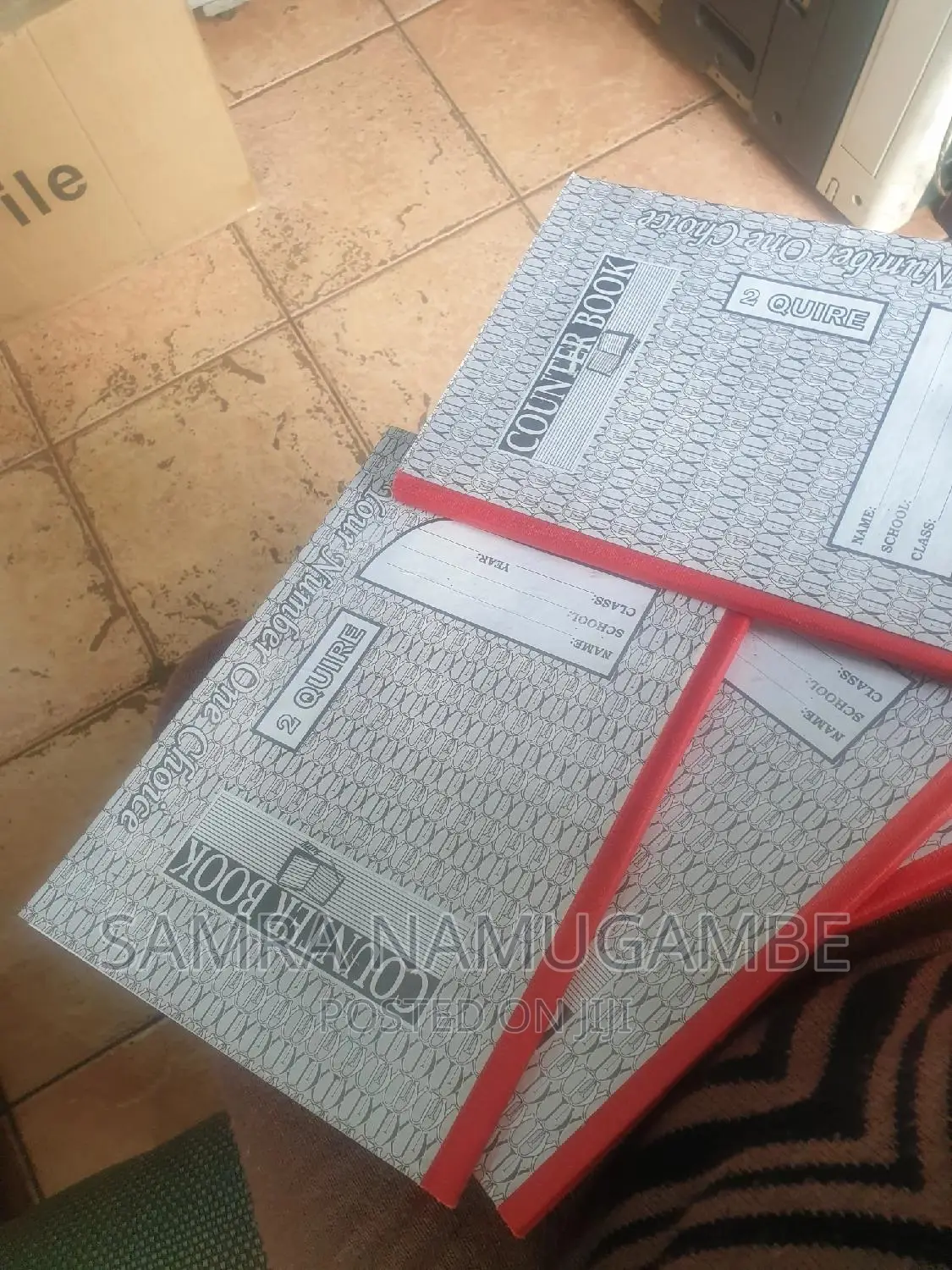 A4 Quire Local Counter Books
