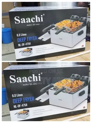 Double Saachi Deep Fryer