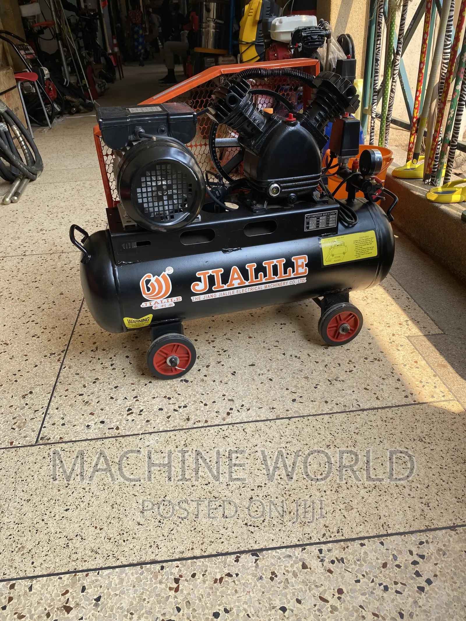 Air Compressor 50ltrs Double Piston (Jialile Italy )