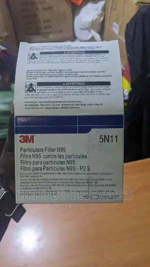 3M Mask Filters ( 10 Pcs In A Box)