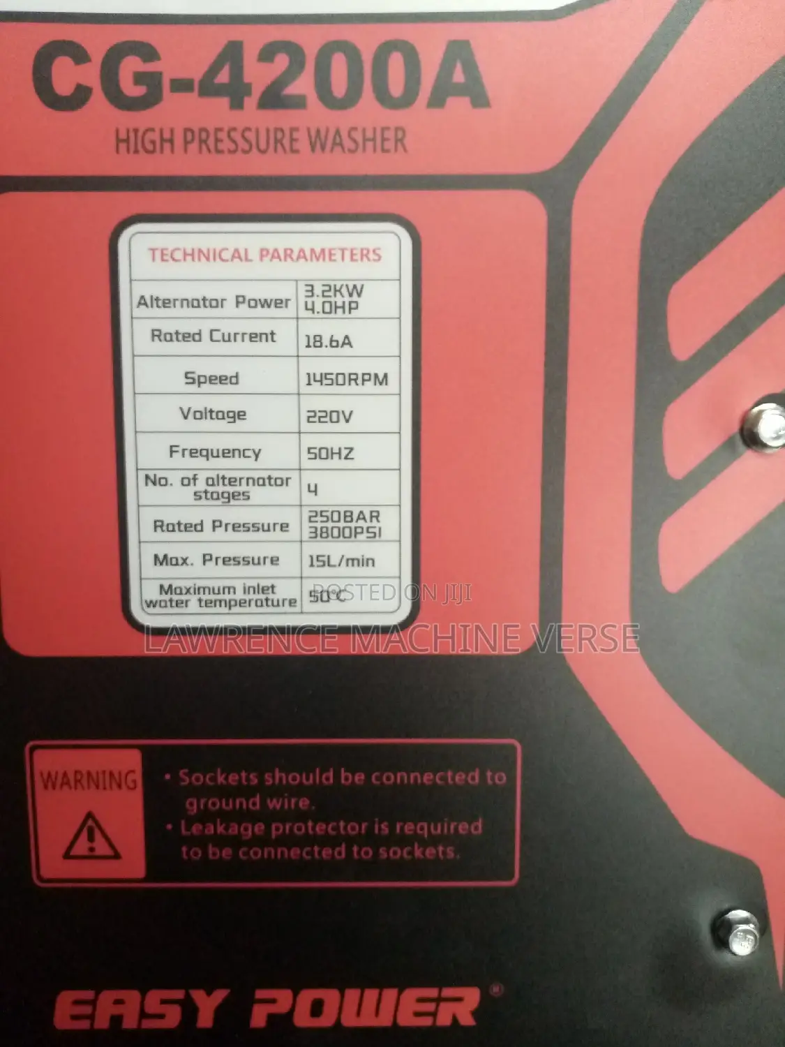 Electric Car Washer 3600PSI