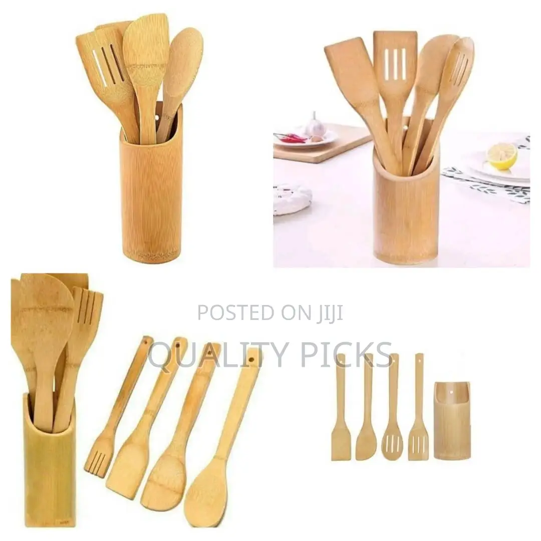 Brand Wooden Silicone Utensils