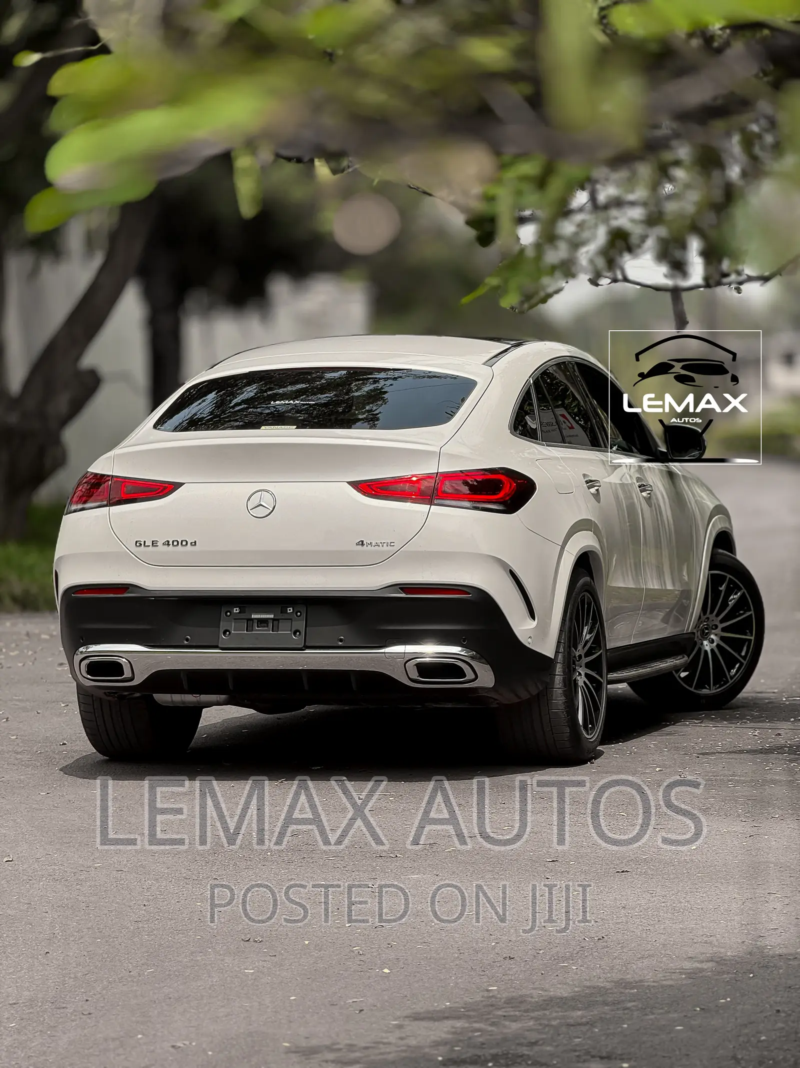 Mercedes-Benz GLE-Class GLE 400d 4MATIC 2020 White