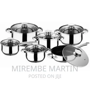 Kaisa Villa 12 Piece Stainless Steel Cooksaucepans