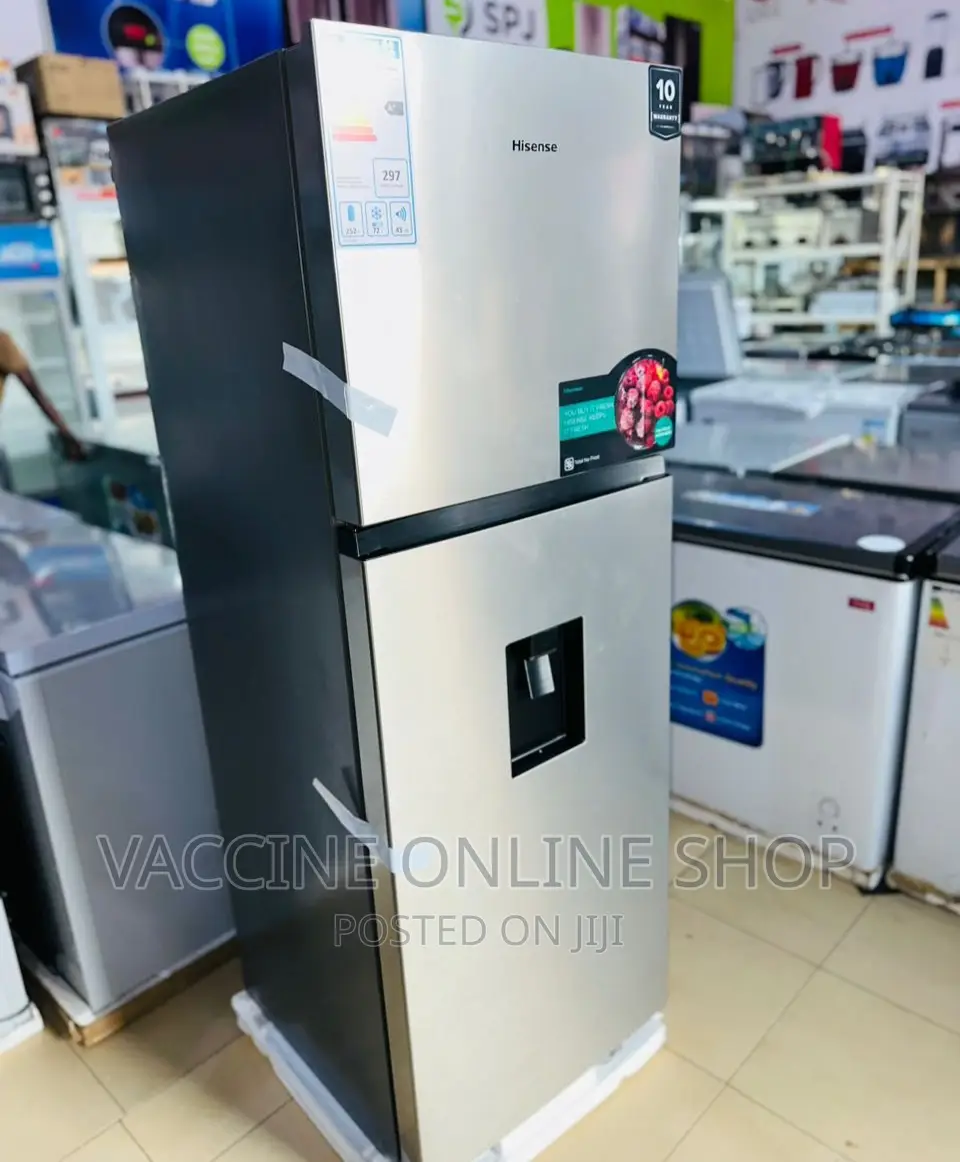 Hisense Double Door Fridge 419L WTH Water Dispenser/(0gdc)