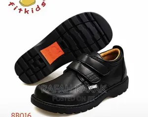 Photo - Original Black Fitkids School Shoes