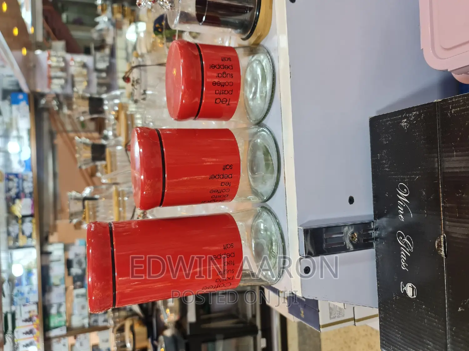 Set of Glass Containers With Lids 3pcs