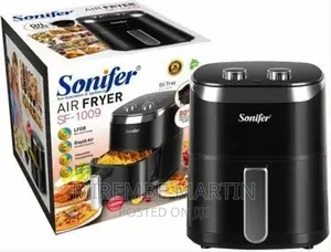 Sonifer 4.2 Litres Air Fryer Hot Electric Oven, Black