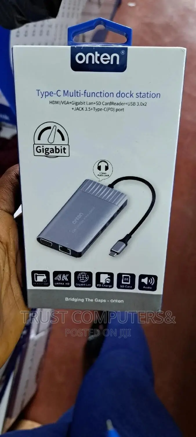Apple Type C Multifunction Dock Lan,Vga,Hdmi And Card