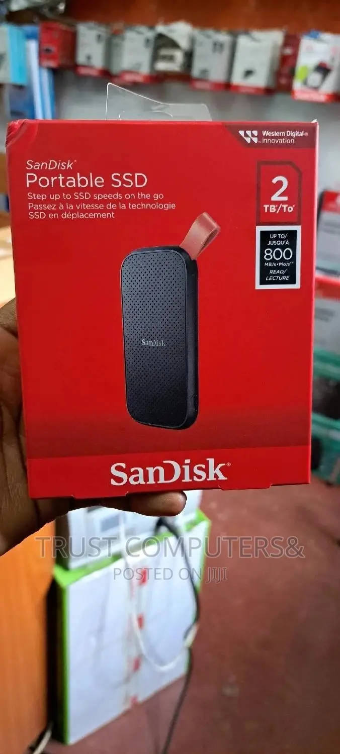 2tb SSD External Sandisk 800 Speed