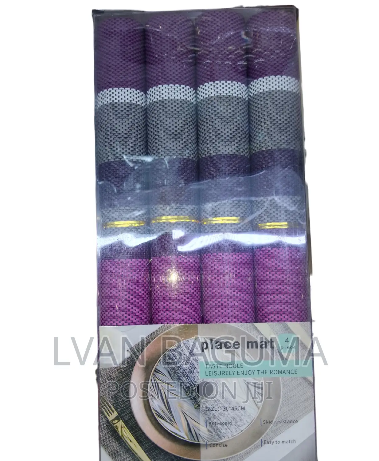 Table Mats - Size (30*45cm) 4 Pieces