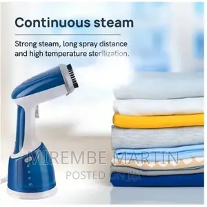 Garment Steamer That Eliminates Wrinkles and Disinfects