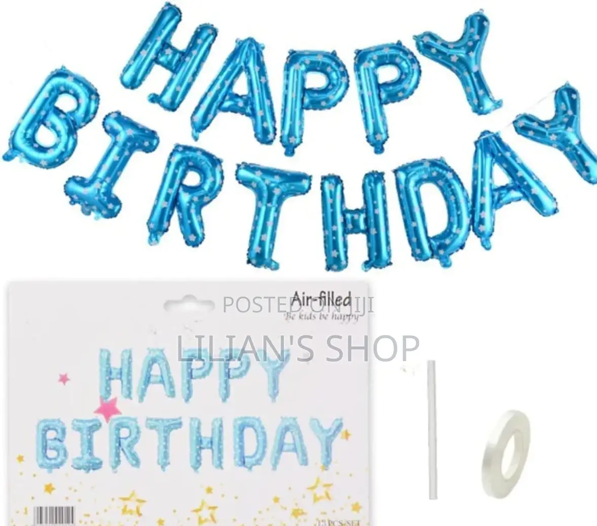 17 Inch Happy Birthday Foil Balloon