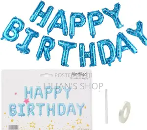 17 Inch Happy Birthday Foil Balloon