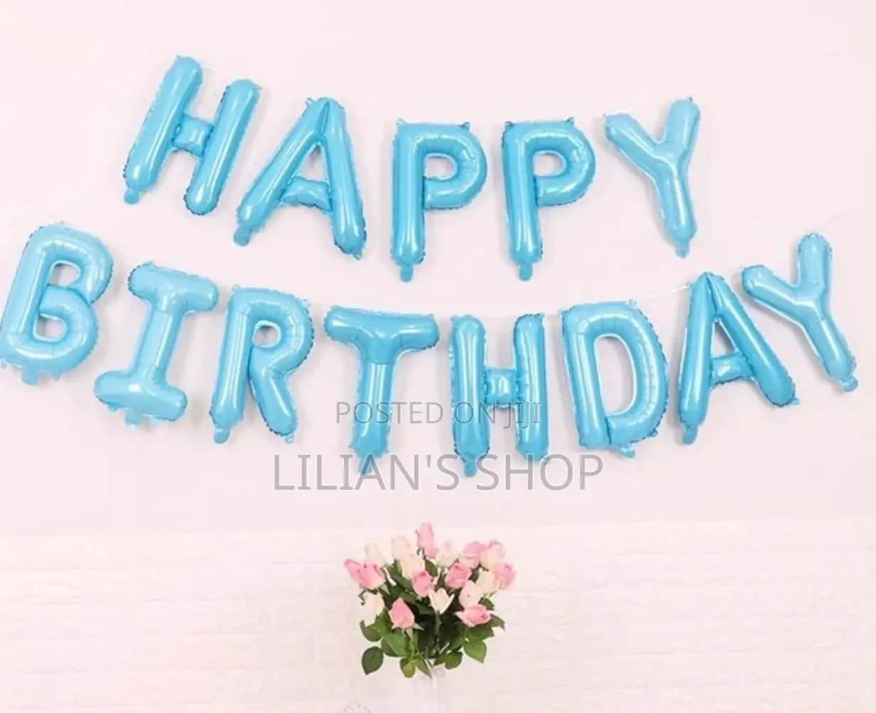 17 Inch Happy Birthday Foil Balloon