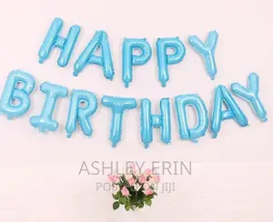 17 Inch Happy Birthday Foil Balloon