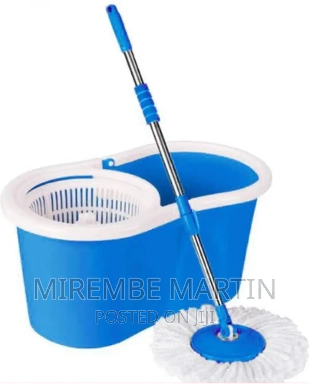 360 Spin Magic Mop With Bucket -Blue