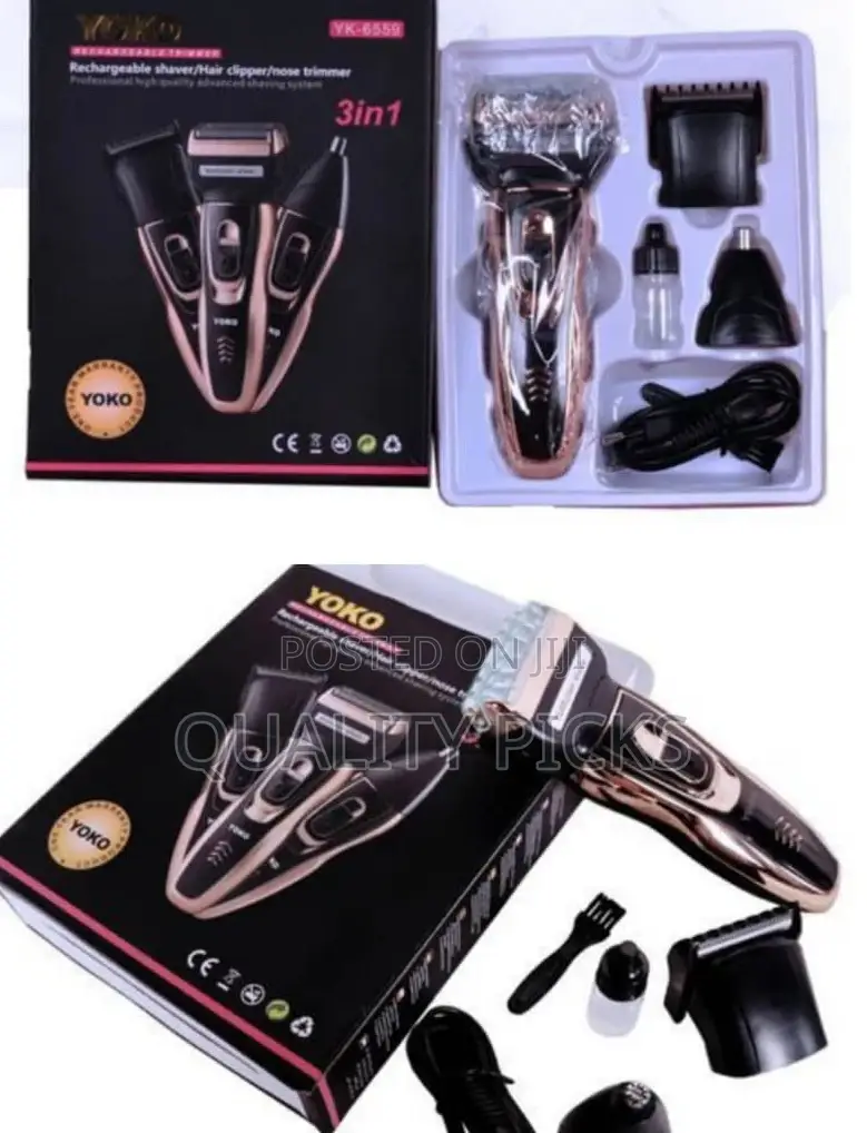 Yoko 3 in 1 Professional Hair Clipper